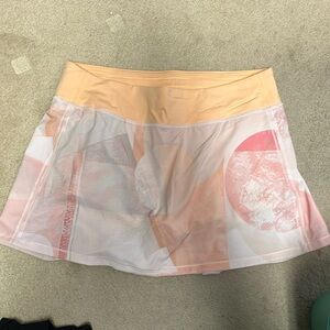 Lululemon pace rival tennis skirt